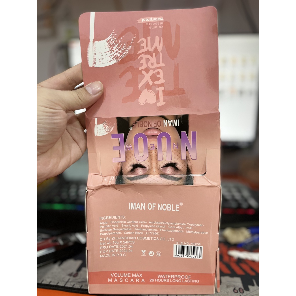 (CM-M8058)Mascara NUDE IMAN - Hàng Mới Về
