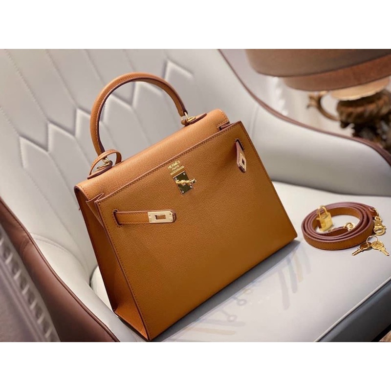 Túi xách tay kelly da thật cao cấp