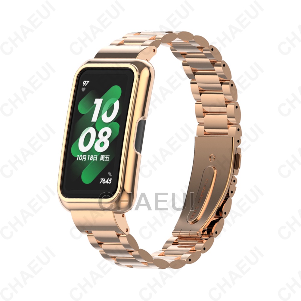 Dây Đeo Inox Cho Đồng Hồ Thông Minh Huawei Band 8 7 6 / Honor Band 6