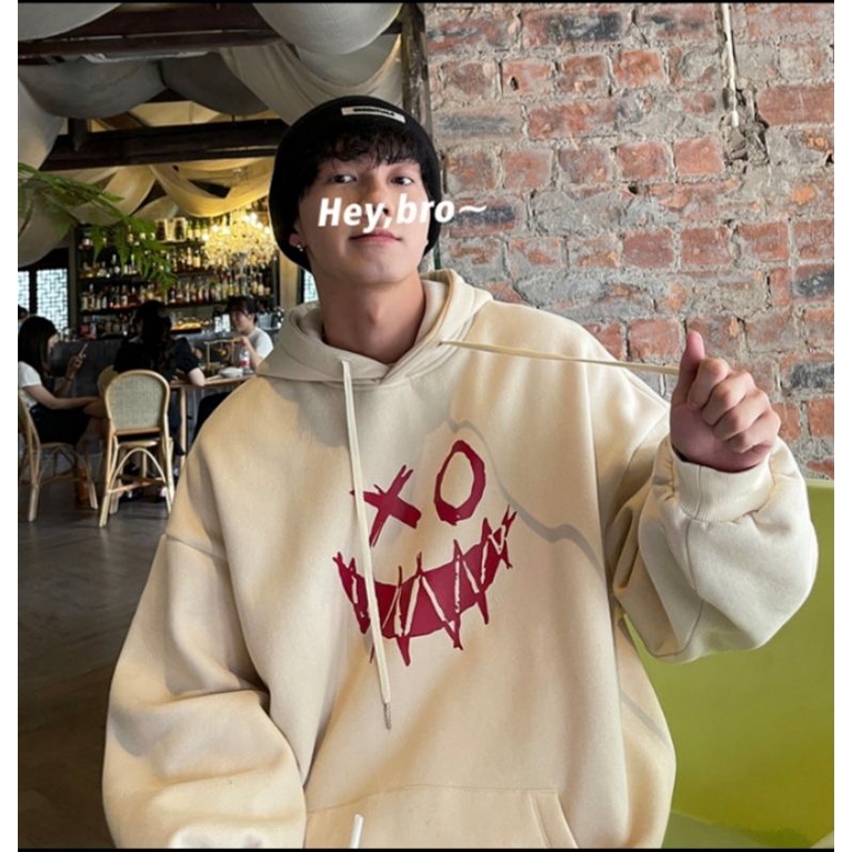 Áo hoodie nam nữ,Áo sweater nỉ nam nữ from rộng Unisex chất nỉ ngoại siêu dày dặn in chữ ×0 | BigBuy360 - bigbuy360.vn