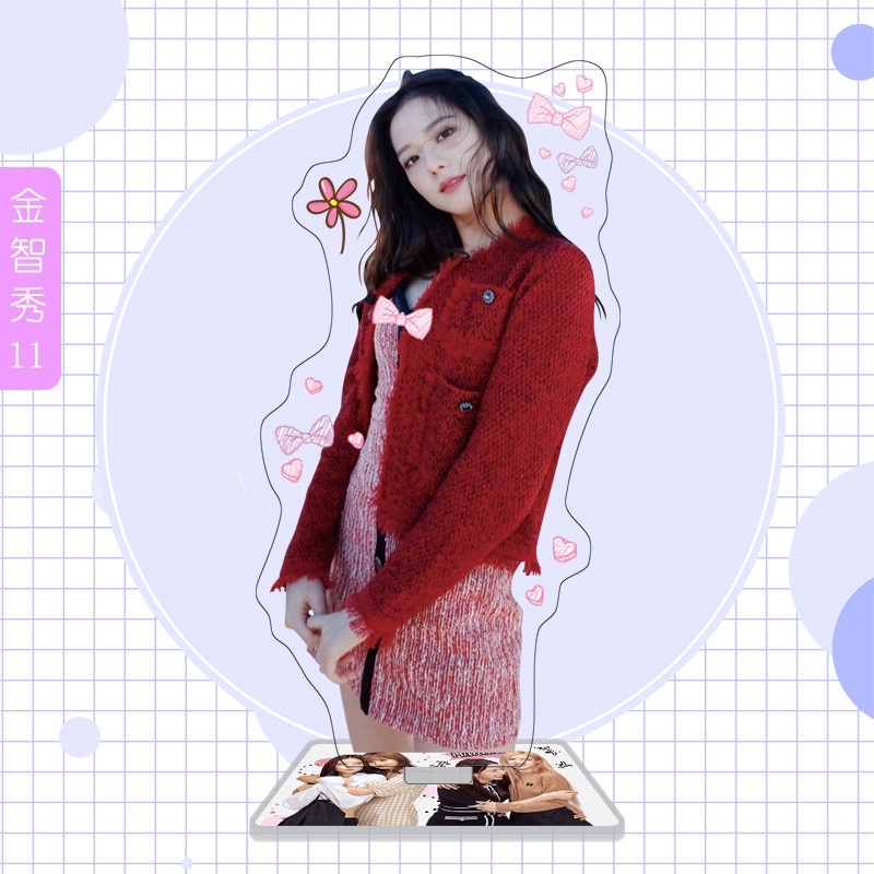 *Có-Sẵn* ẢNH STANDEE BLACKPINK JISOO TƯỢNG ACRYLIC
