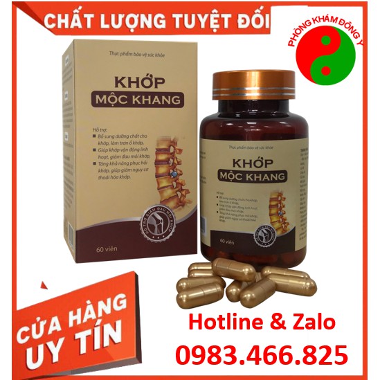 KHỚP MỘC KHANG - Chính hãng hộp 60 viên