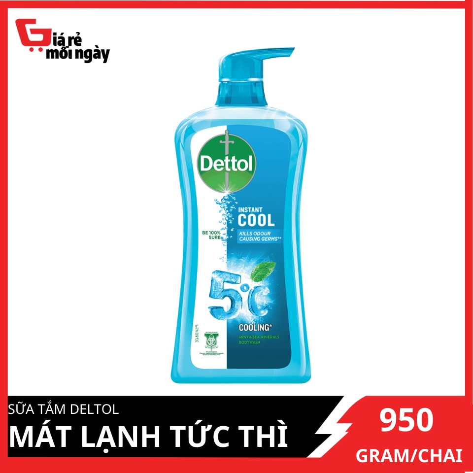 Sữa Tắm Deltol Mát Lạnh Tức Thì 950g