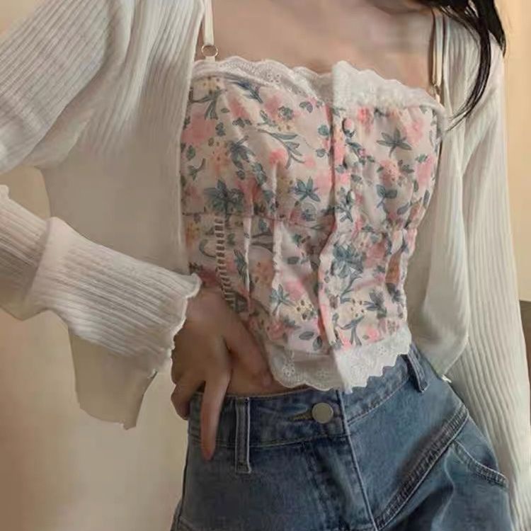 Áo Khoác cardigan Dệt Kim Mỏng Dáng Ngắn Thời Trang Mùa Hè Dành Cho Nữ