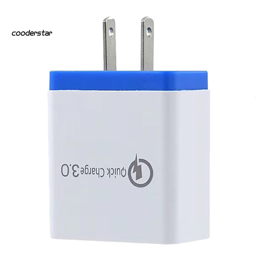 Củ sạc nhanh 4 cổng USB 3.0 nhỏ gọn dành cho đi du lịch