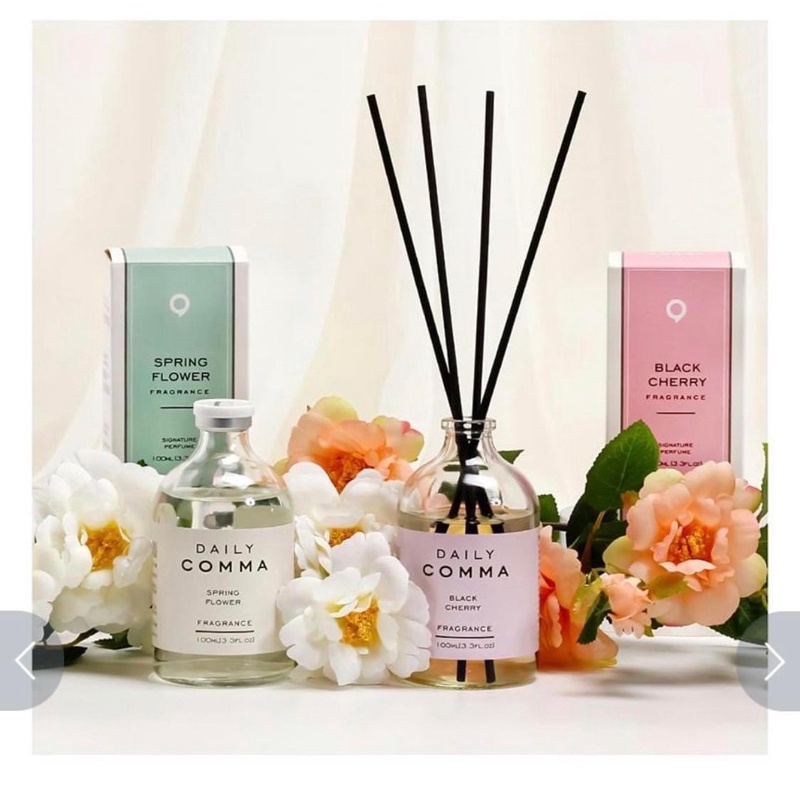 Set tinh dầu thơm phòng hãng Daily comma chai 100ml