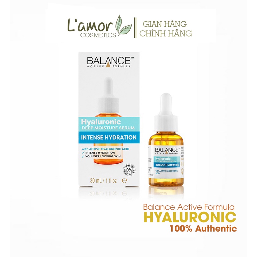 [ CHÍNH HÃNG ] Serum cấp nước dưỡng ẩm Balance Hyaluronic Deep Moisture 30ml
