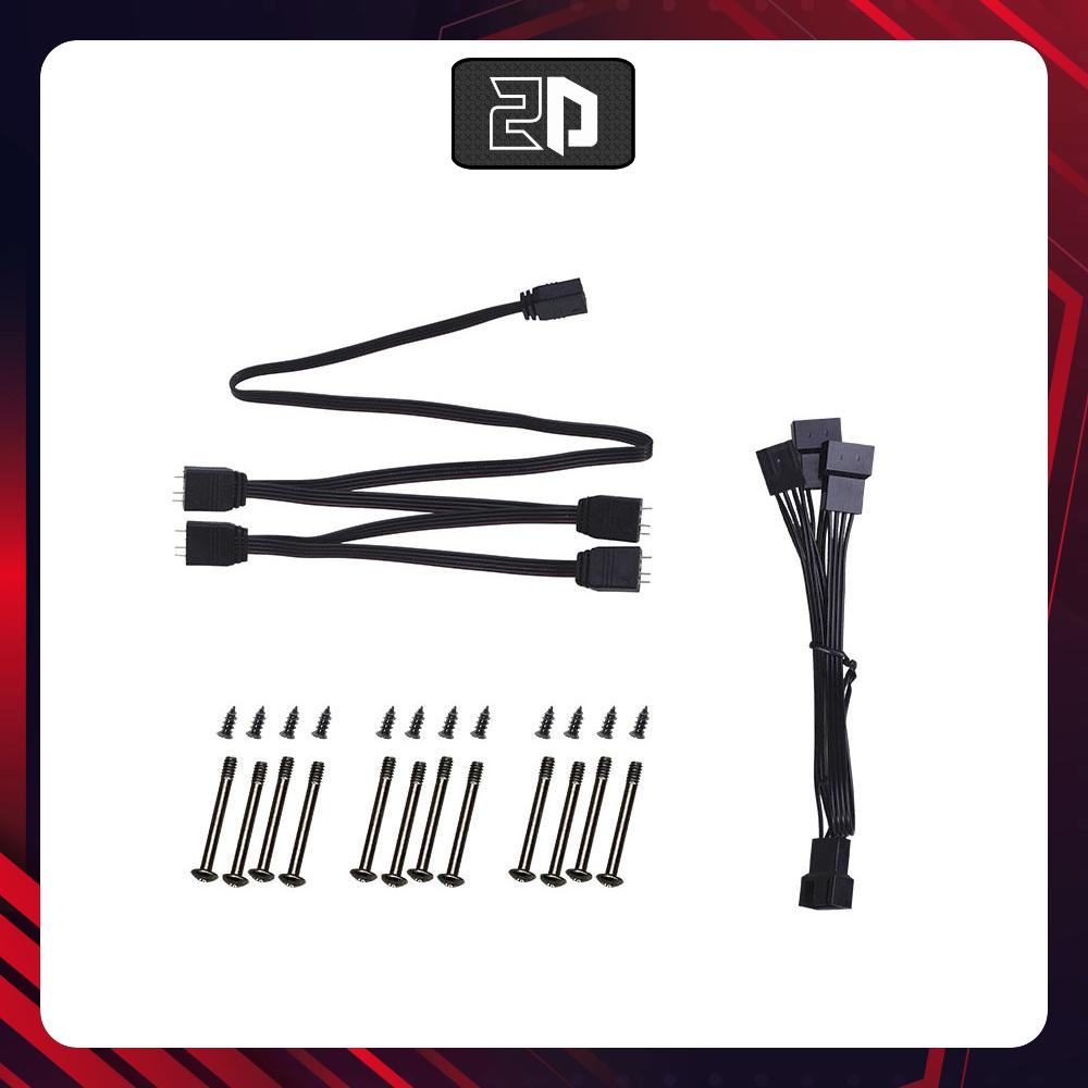 Quạt tản nhiệt ID-Cooling XF-12025-ARGB SNOW TRIO