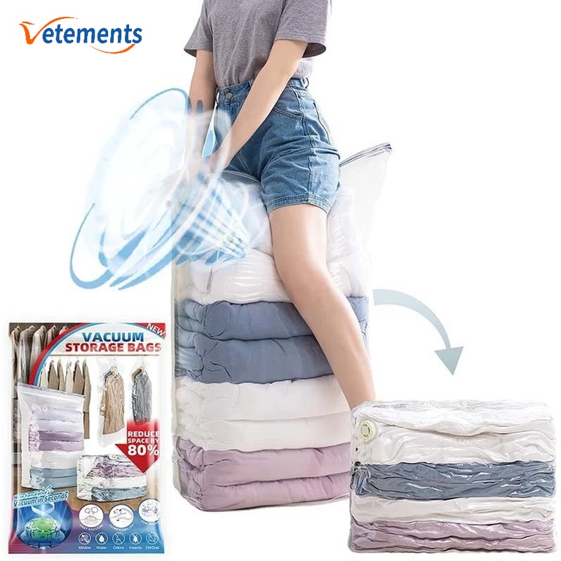 Túi Nhựa Hút Chân Không Chống Thấm Nước Tiết Kiệm Không Gian