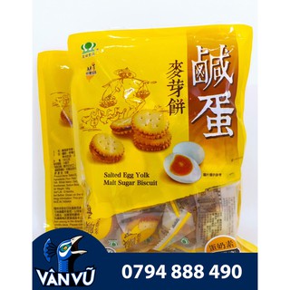 Bánh Quy Nhân Trứng Muối Đài Loan 180gr Phù Hợp Giảm Cân