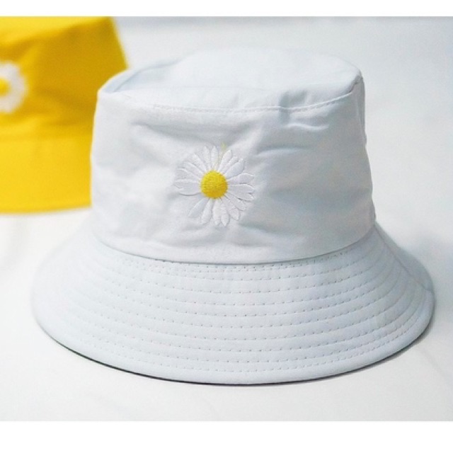 MŨ BUCKET HOA CÚC HÀN QUỐC