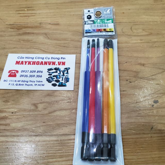 BỘ 5 MŨI LỤC GIÁC ANEX