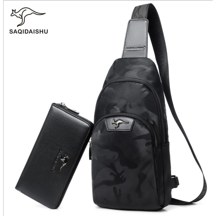 (Cực Chất - Chống Nước) Túi Đeo Chéo Nam Hàn Quốc - Túi Đeo Chéo Nam Unisex Thời Trang