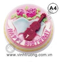 KHUÔN RAU CÂU SINH NHẬT 30CM A4