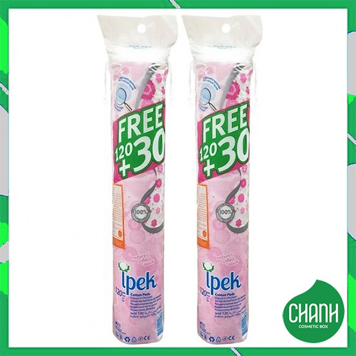 Bông tẩy trang Ipek 150 miếng