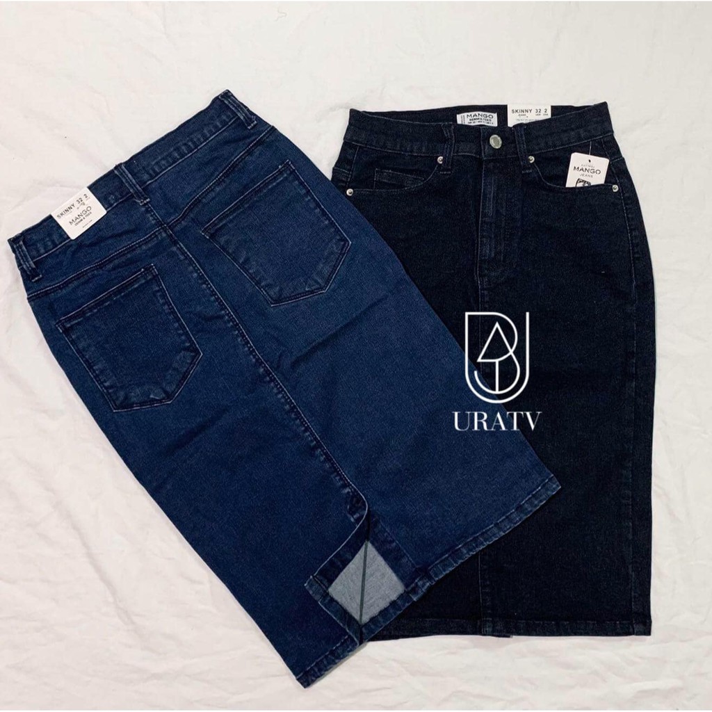 [FREESHIP - ẢNH CHÍNH CHỦ] CHÂN VÁY jean bút chì XẺ SAU MNG | BigBuy360 - bigbuy360.vn