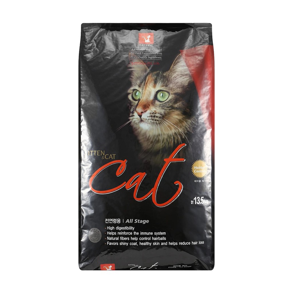 Thức ăn hạt cho mèo hạt Cat's Eye - Túi 1kg hạt Cateye