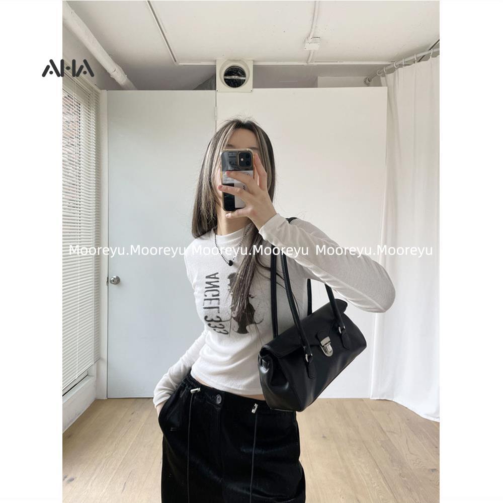 Túi xách đeo dưới cánh tay AHA OFFICIAL thiết kế đơn giản thời trang cho nữ khi lái xe mô tô