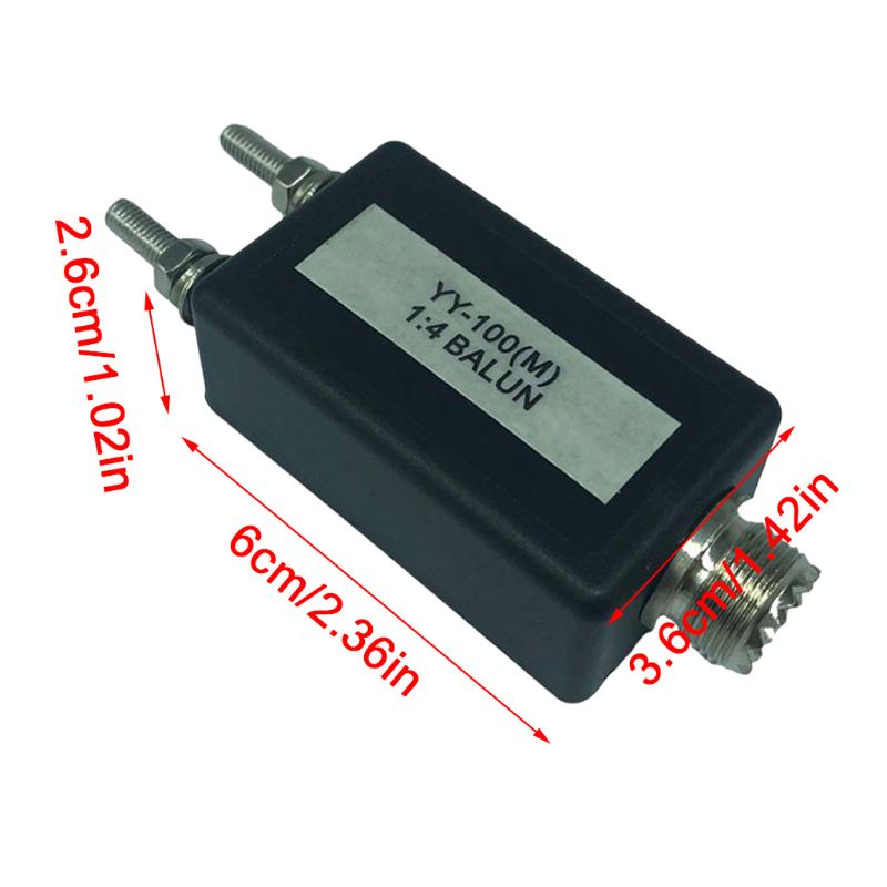 Ăng Ten Mini zzz 100W 1: 4 HF Cho Giao Diện Loại M