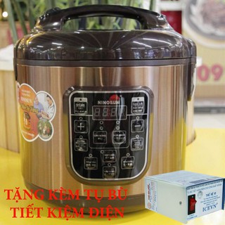 [Tặng Kèm Tụ Bù Tiết Kiệm Điện] Nồi Cơm Điện Tách Đường Dành Cho Người Tiểu Đường NINOSUN( KTS)