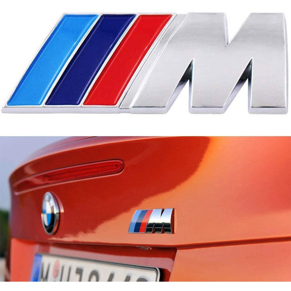 Miếng Dán Logo Abs Trang Trí Xe Hơi Bmw M E90 M1 M2 M3 M4 M5 M6 M760 M8