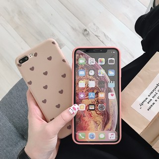 ốp lưng iphone tim đơn giản - a254