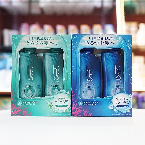 Bộ dầu gội xả H&amp;S Nhật Bản Bộ 2 (dầu gội 370ml + dầu xả 370ml)