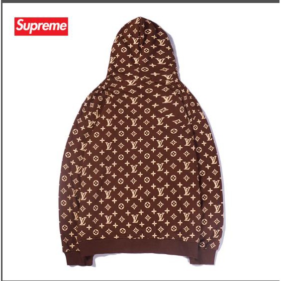 Áo Hoodie Cotton Thêu Chữ Supreme Thời Trang Cho Nam Và Nữ NoBrandCotton