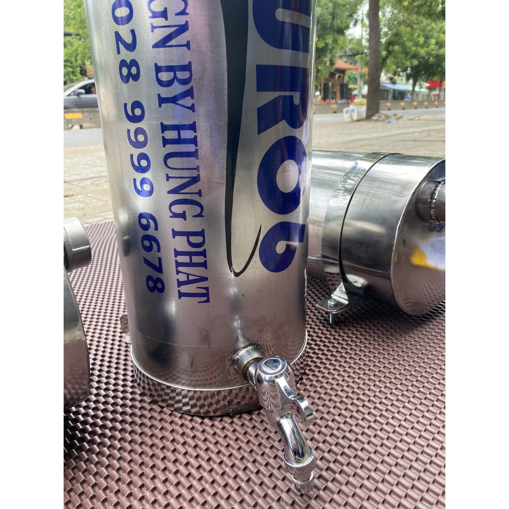 Bình Chứa Nước  INOX 20L Cho Xe Tải,bình nước rửa tay  xe tải  Ô Tô - HÀNG CHUẨN GIA CÔNG XỊN