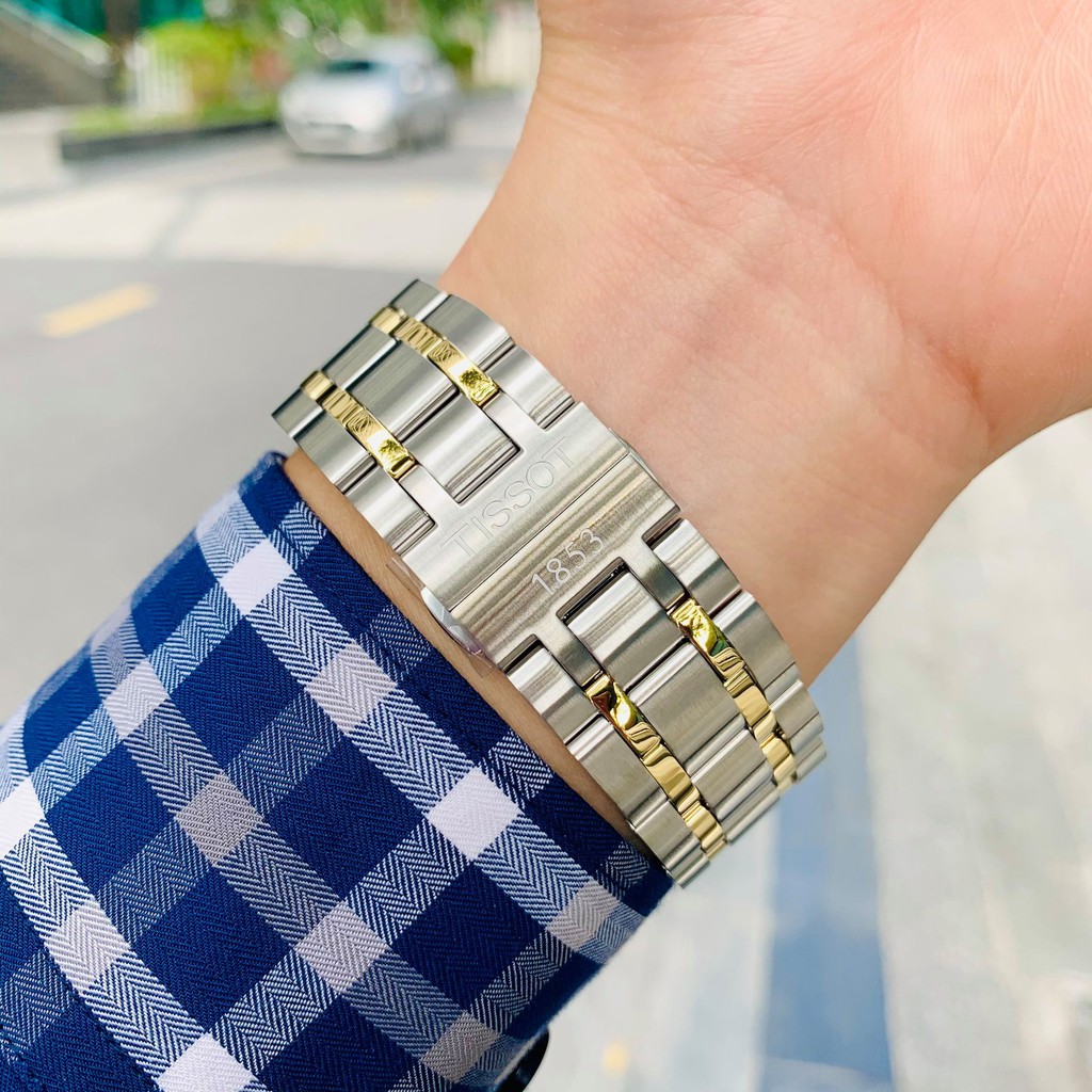 Đồng hồ nam chính hãng  Tissot Couturier Day Date Demi  T035.407.22.011.01 - Máy cơ tự động - Kính Sapphire