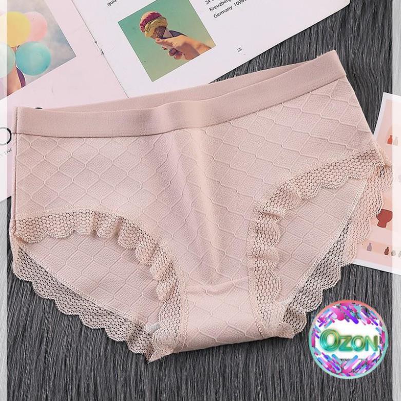 Quần Lót Nữ Cotton Ép Tôn Dáng Kháng Khuẩn Thoáng Mát DL111