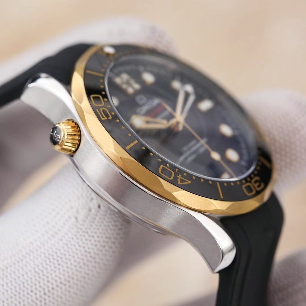 Đồng Hồ Nam OMG SEAMASTER 007, Máy Cơ Automatic TS, Chống Nước 300m Size 42mm [Bảo Hành 18 Tháng - 1 Đổi 1 Trong 15 Ngày