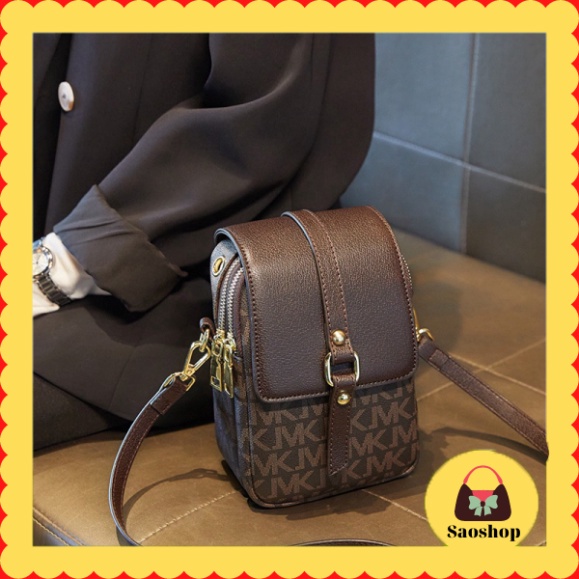 ` Túi xách đeo Chéo MK Chất Da Pu Cao Cấp Có 2 NGăn kéo khóa - Saoshop WINDY.COM