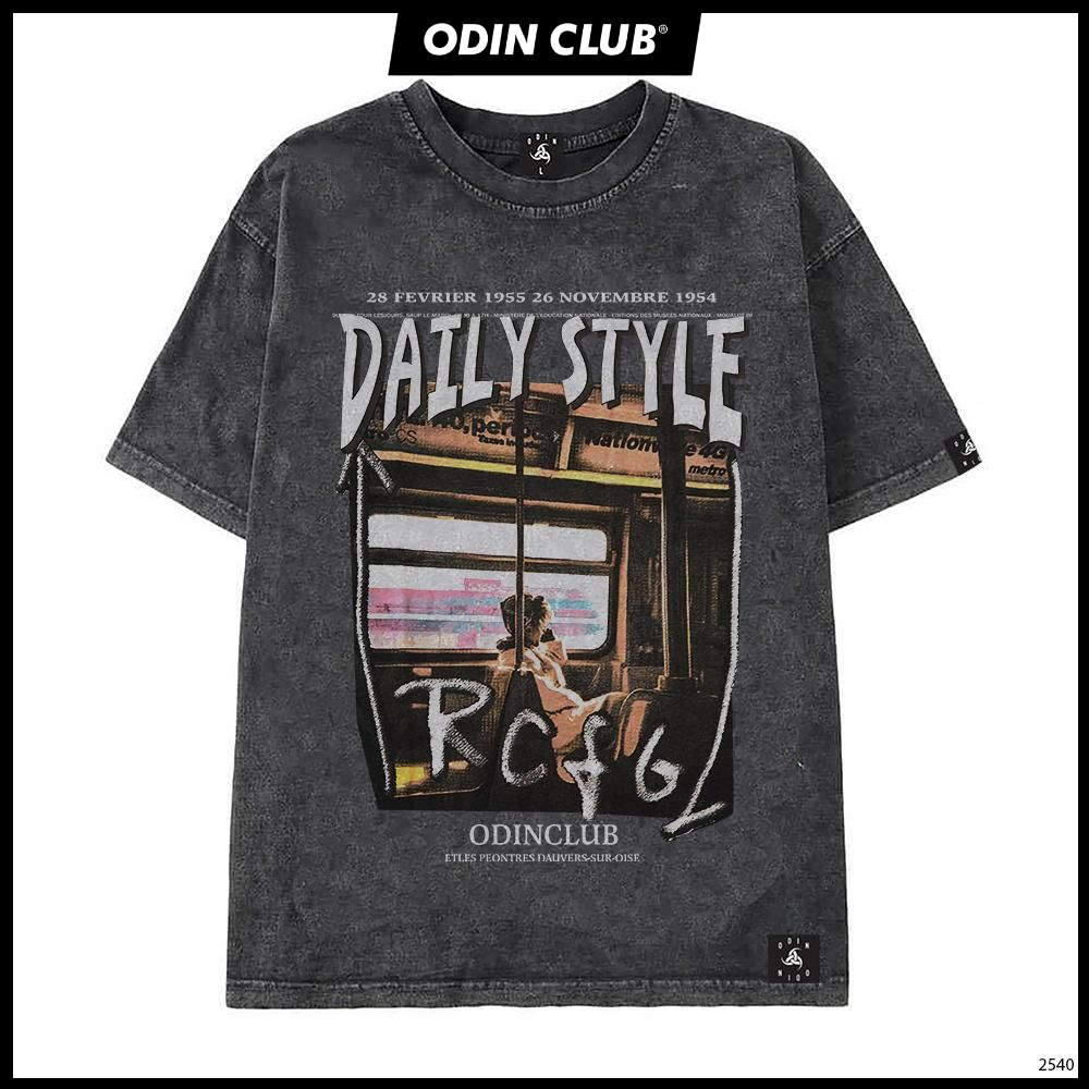 Áo Thun Odin Daily Style, Áo phông chất liệu 100% cotton co giãn 2 chiều, Local Brand ODIN CLUB