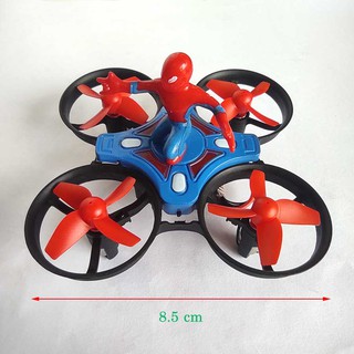 Đồ chơi điều khiển từ xa Drone 4 cánh mini người nhện Q18