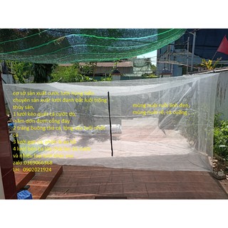 vèo mùng nuôi ruồi lính đen luôi rắn luôi rễ mèn, mắt 0,02mm, may 3 mặt 2 x 1 x 2,  may 4 mặt 2 x 1 x 2