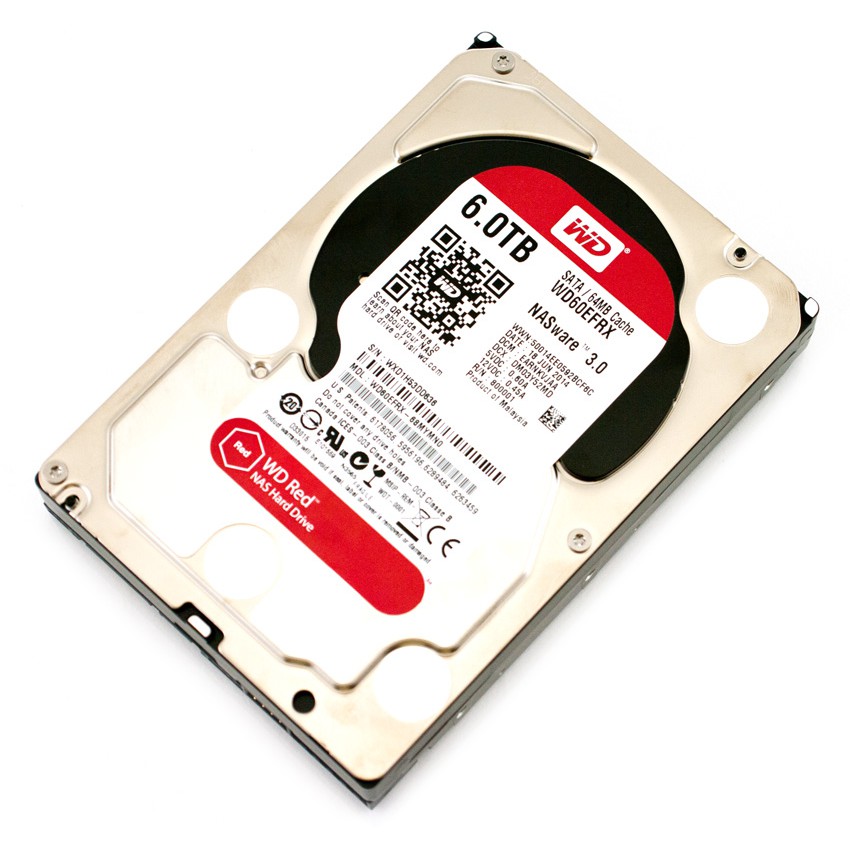 [TEM VĨNH XUÂN - SPC] Ổ Cứng Gắn Trong 6TB RED Chính Hãng WD, HDD 6TB RED Chuyên Dùng Cho NAS SEVER