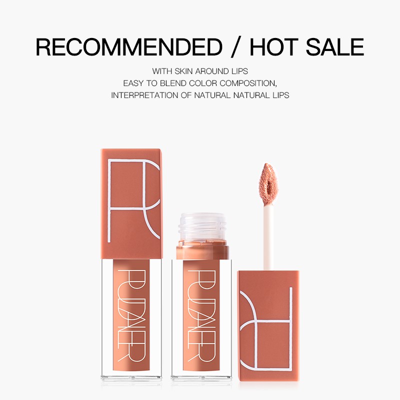 Son môi Pudaier 5 màu tông đất tuỳ chọn hiệu ứng nhung lì 5.5g