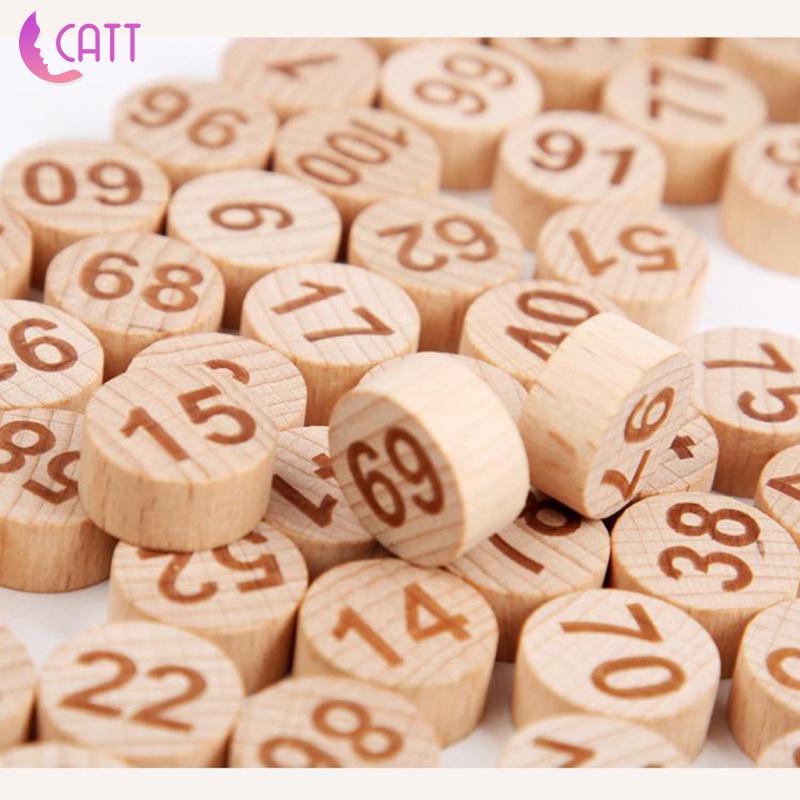 Bộ Đồ Chơi Học Toán Bằng Gỗ 1 Đến 100 Số Montessori Dành Cho Trẻ Em 1 Tuổi