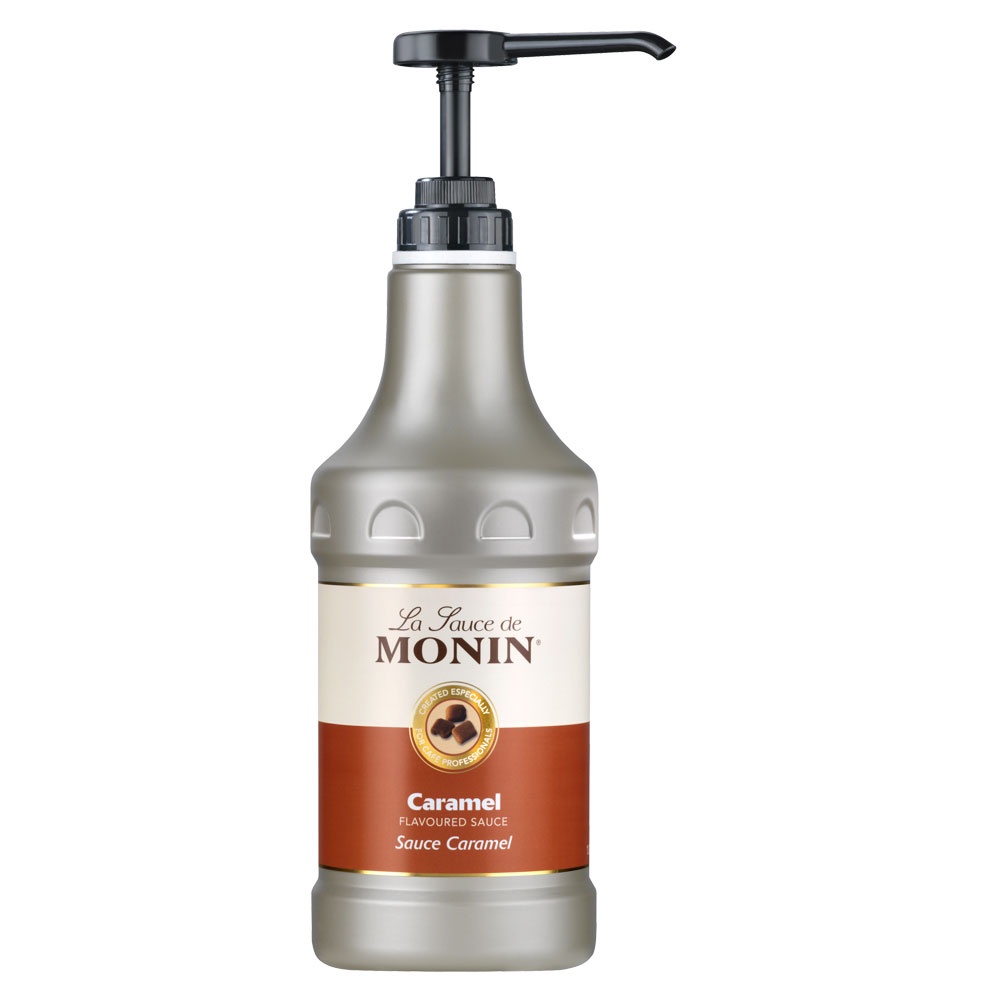 Sốt (sauce) Monin chai 1.89 lít Tặng kèm pump sốt Monin chính hãng. Hàng công ty giao ngay