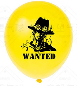 Bong Bóng Cao Su Hình Nhân Vật Hoạt Hình One Piece Trang Trí Tiệc Sinh Nhật
