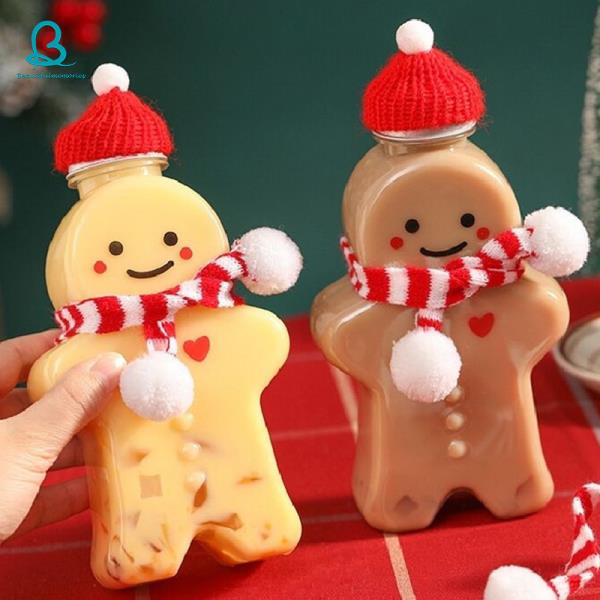 Bình Nước Hình Bánh Gừng Dễ Thương Dùng Làm Quà Tặng Giáng Sinh