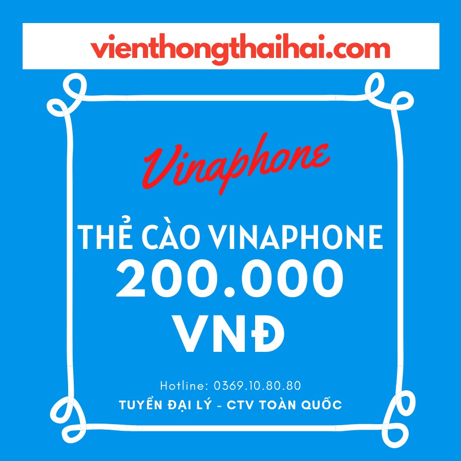 Thẻ Nạp Vina 200k