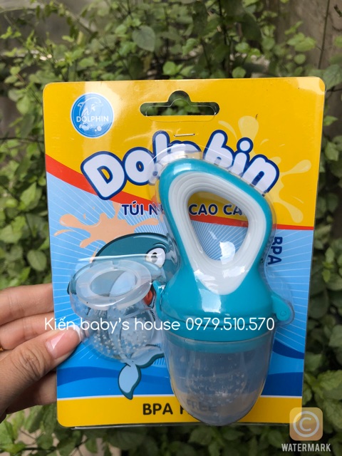 Túi nhai ăn dặm Dolphin cao cấp