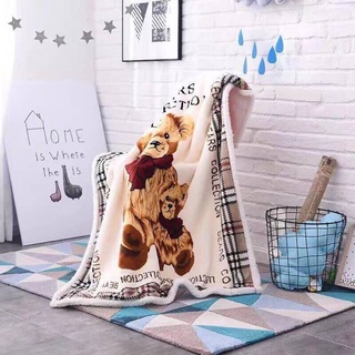 Chăn Lông Cừu Cho Bé Hàng Dày 2 Lớp