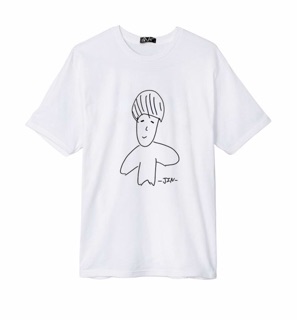 (Tặng ảnh BTS)Áo BTS ART FACE YOURSELF PORTRAIT DRAWING