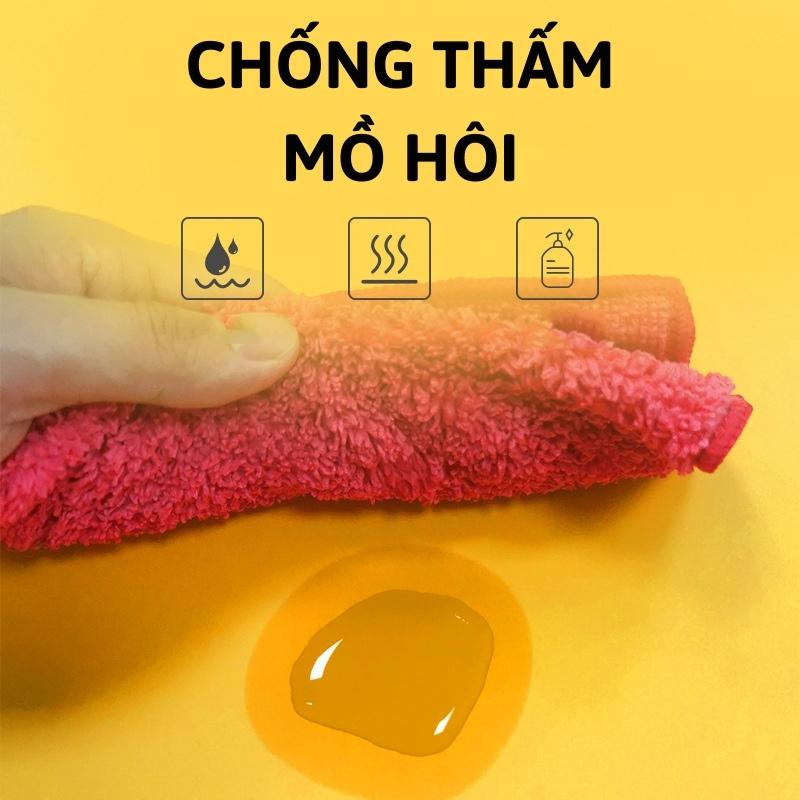 Thảm tập cao su non Pu cao cấp định tuyến kẻ chỉ vàng chống trơn trượt 5mm thấm mồ hôi tốt