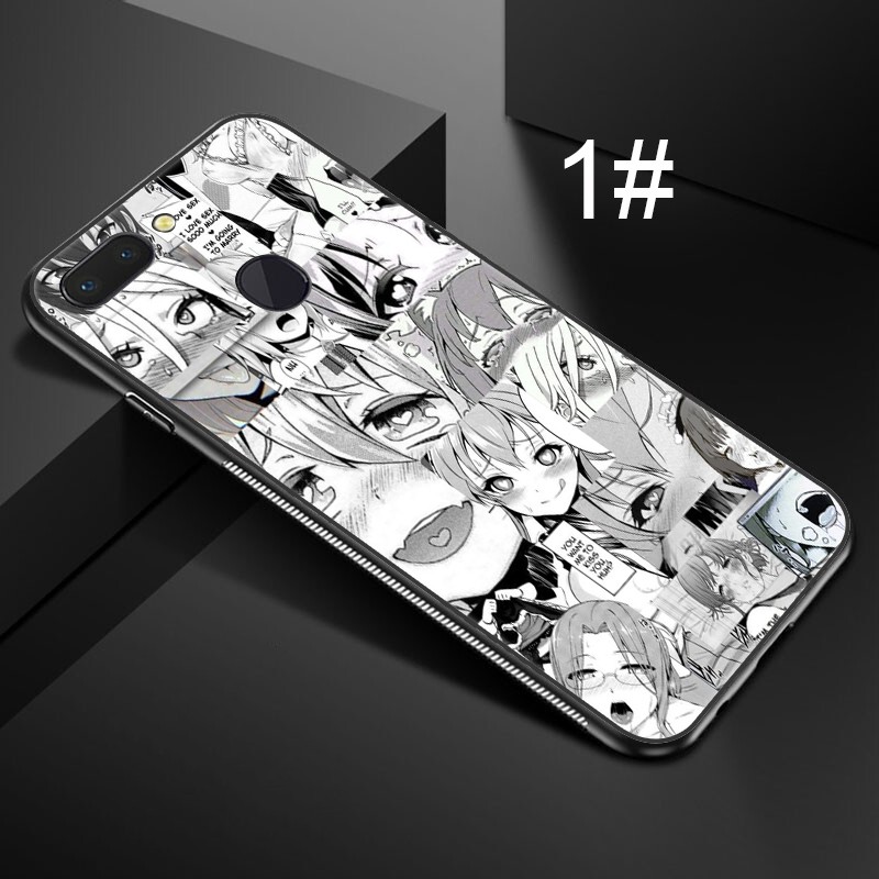Ốp lưng điện thoại Silicone mềm cho OPPO F11 A9 R9 R9S F1 Plus R15 R17 Pro A1K A5 2020 hình Waifu Ahegao Sugoi Anime