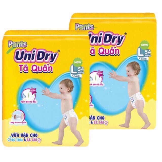 Tã Quần Unidry M/60 L/54 XL/48 XXL/44