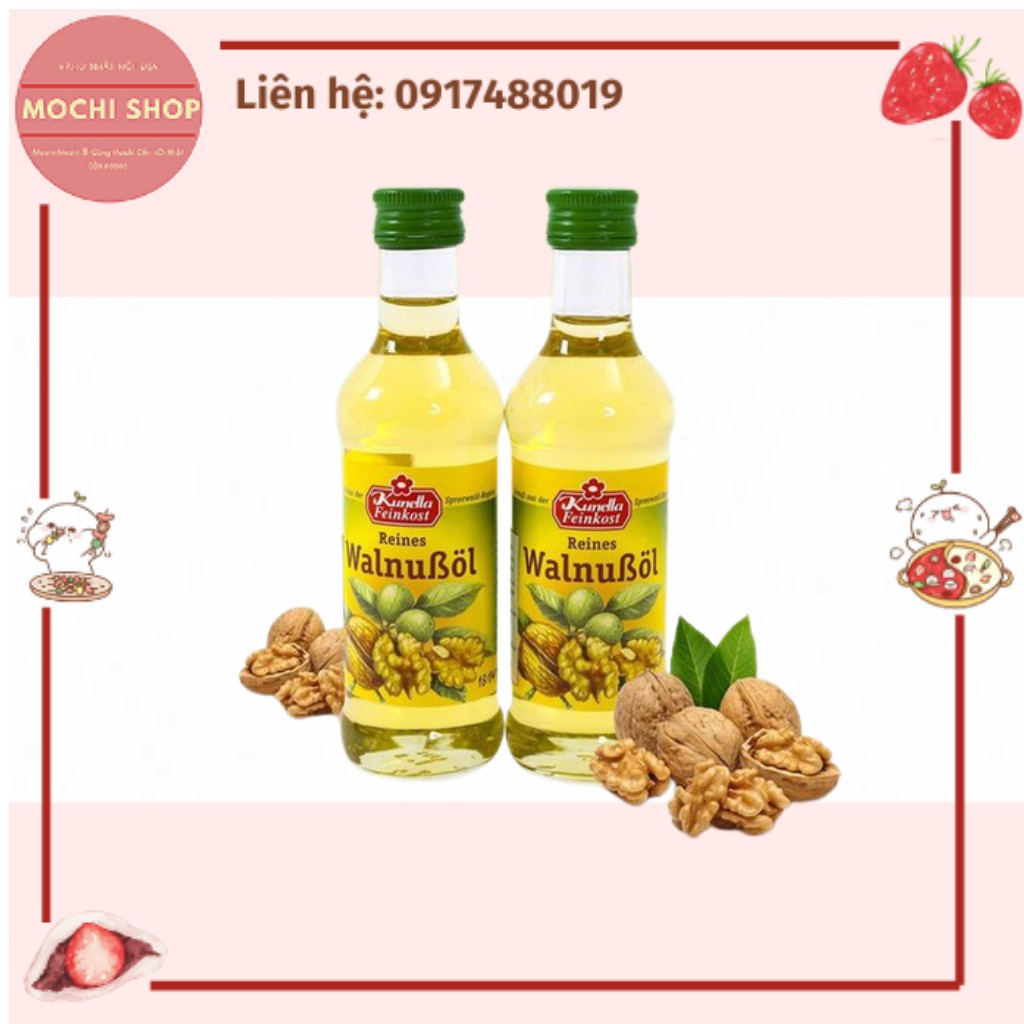 Dầu óc chó Kunella Feinkost WalnuBol 100ml ( Đức) (DATE: 1.6.2022)